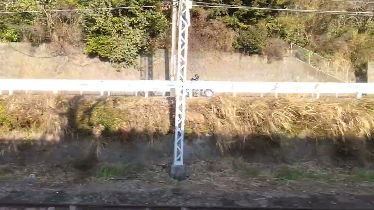 2026年2月15日「熱海～川崎」JR東海道線グリーン車2階席からの左側車窓(無編集)