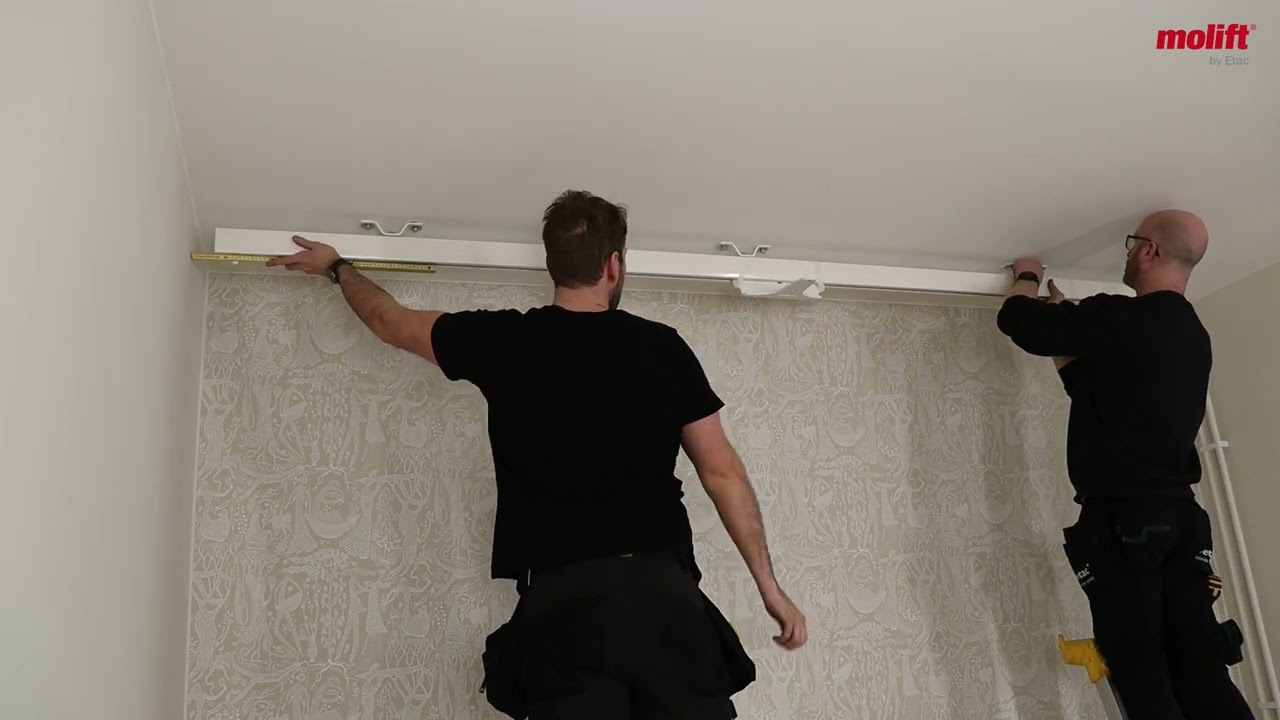 Molift Rail System installation