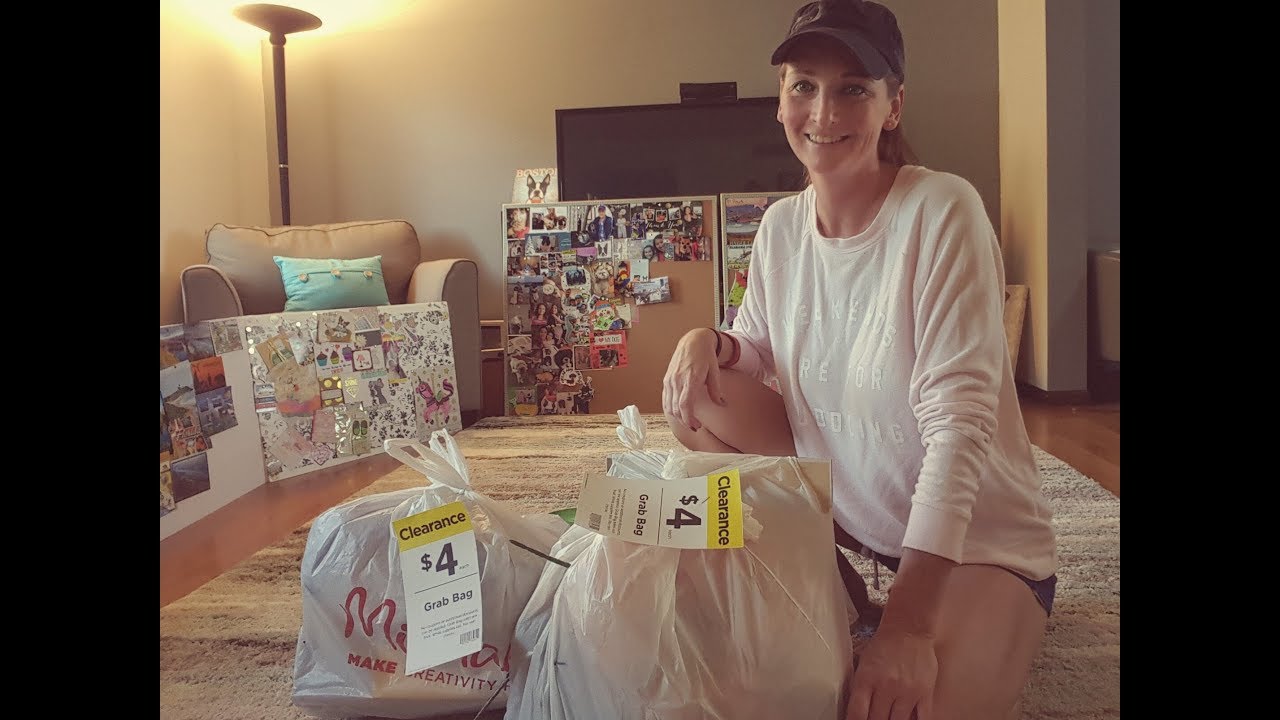 MORE Michaels $4 GRAB Bags!!! What did I get??