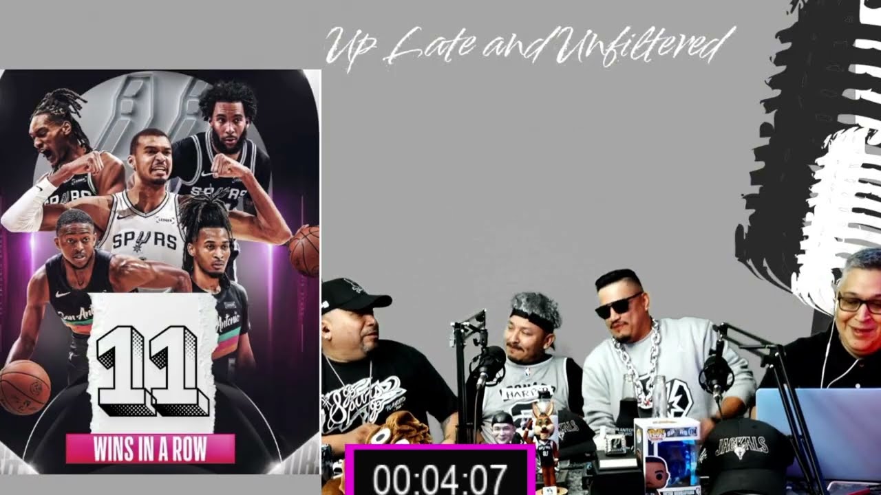 Episode 67 Spurs 11-Game Win Streak, Luka’s LA Statue & CRAZY Vegas Story | NBA Playoff Push