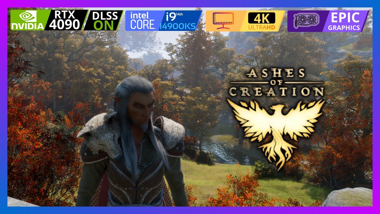 Ashes of Creation [ Alpha II ] - RTX 4090 - 4K Gameplay - Epic Graphics Settings