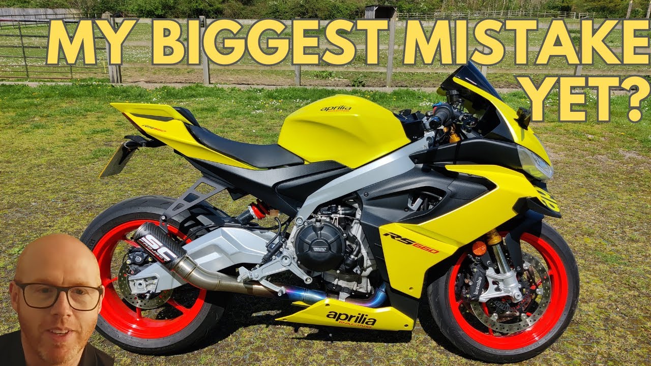 Я купил САМЫЙ ДЕШЁВЫЙ подержанный Aprilia RS660 &mdash; Часть 1