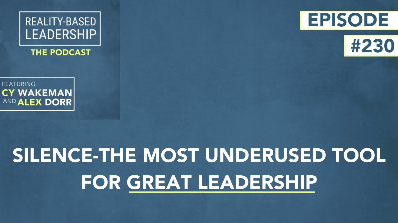 Silence -The Most Underused Tool For Great Leadership