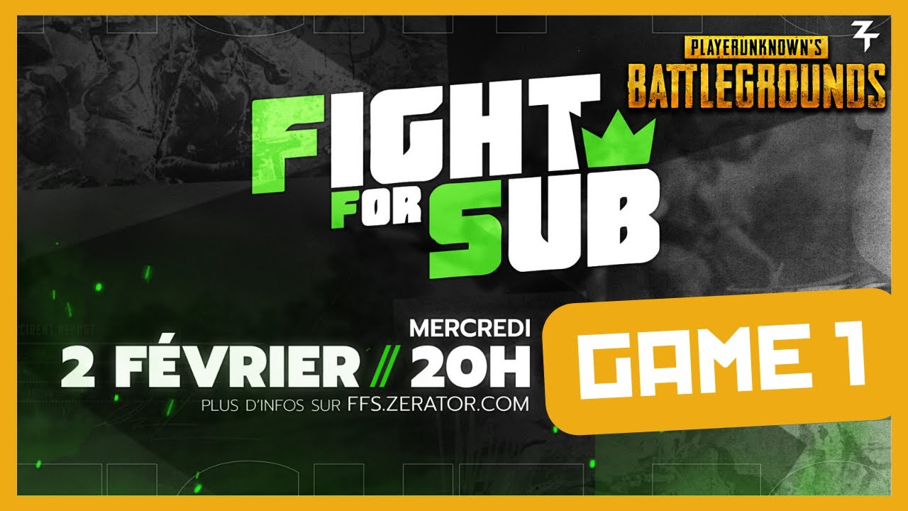 FFS #15 (Fight For Sub) de Zerator : GAME 1 - SHIV LA MACHINE