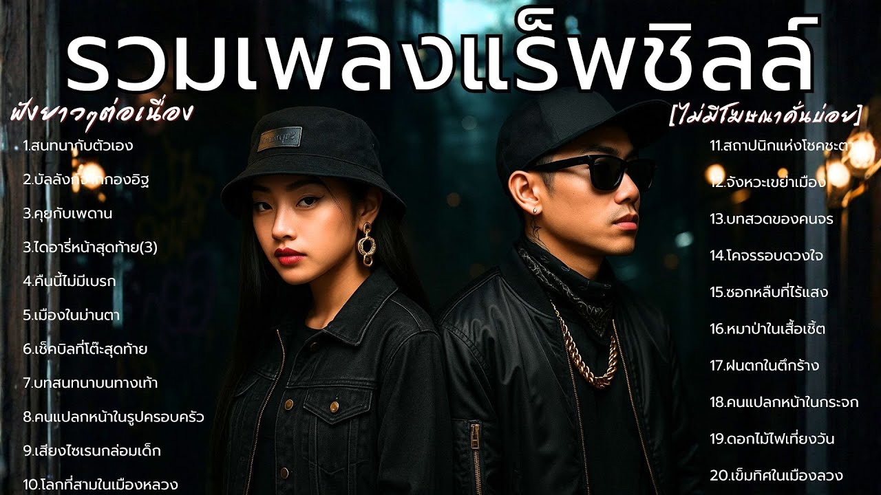 รวมเพลงแร็ป - ฮิปฮอปสุดชิลล์ ฟังเพลินยาวๆ 1 ชั่วโมงเต็ม - [RAP ZONE iii]