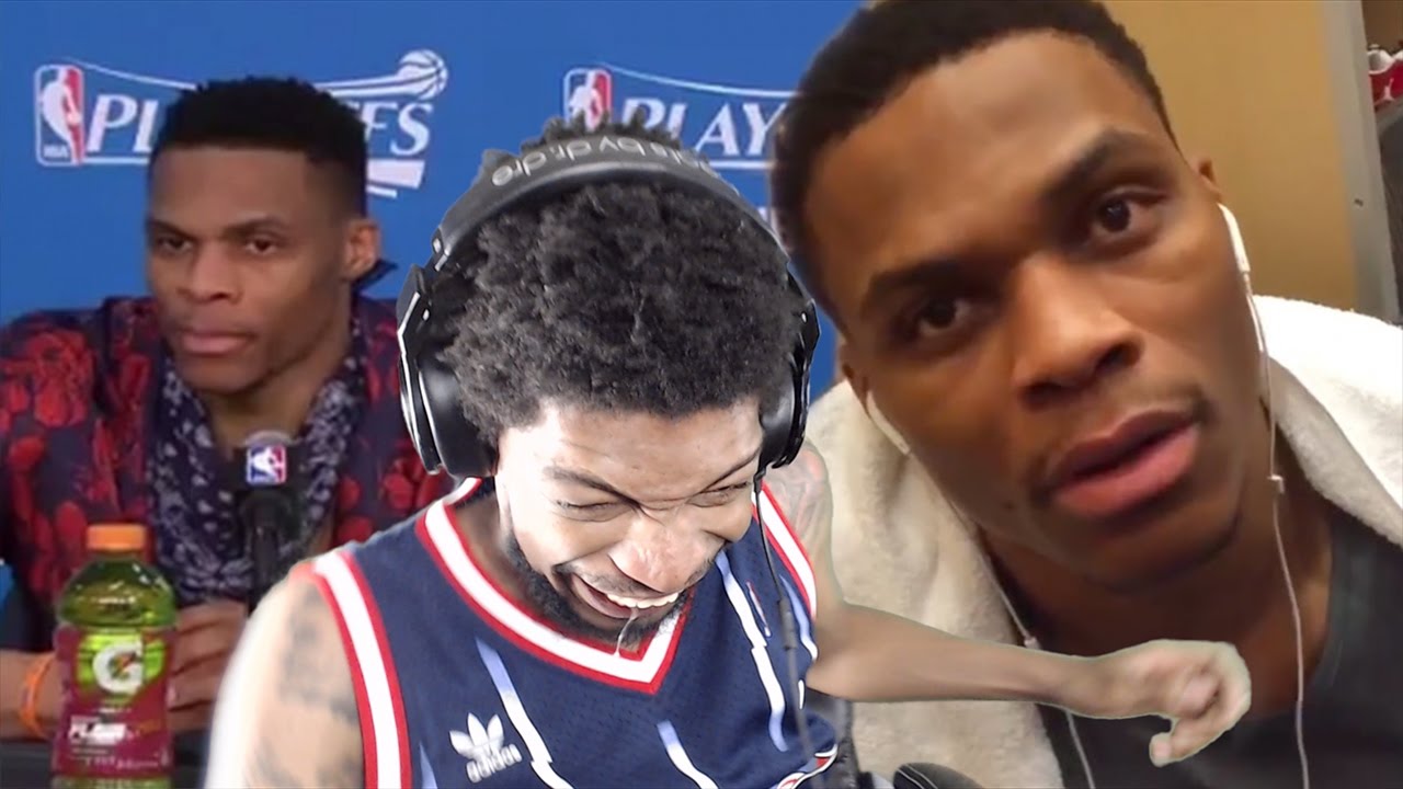 LMFAOOOO I CAN'T BREATHE!!! RUSSELL WESTBROOK SAVAGE INTERVIEWS 2017 REACTION