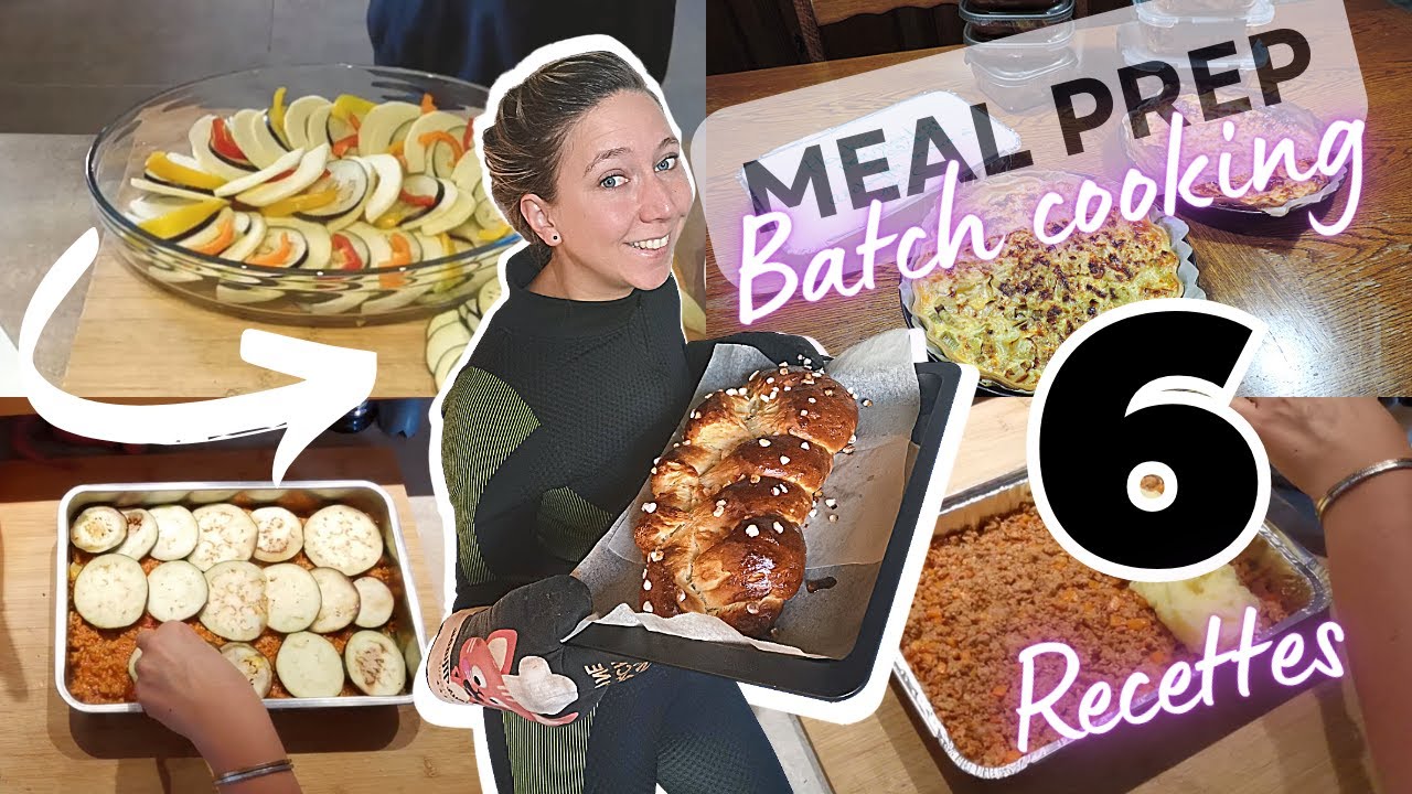 MEAL PREP | 6 RECETTES À PETITS PRIX | BATCHCOOKING