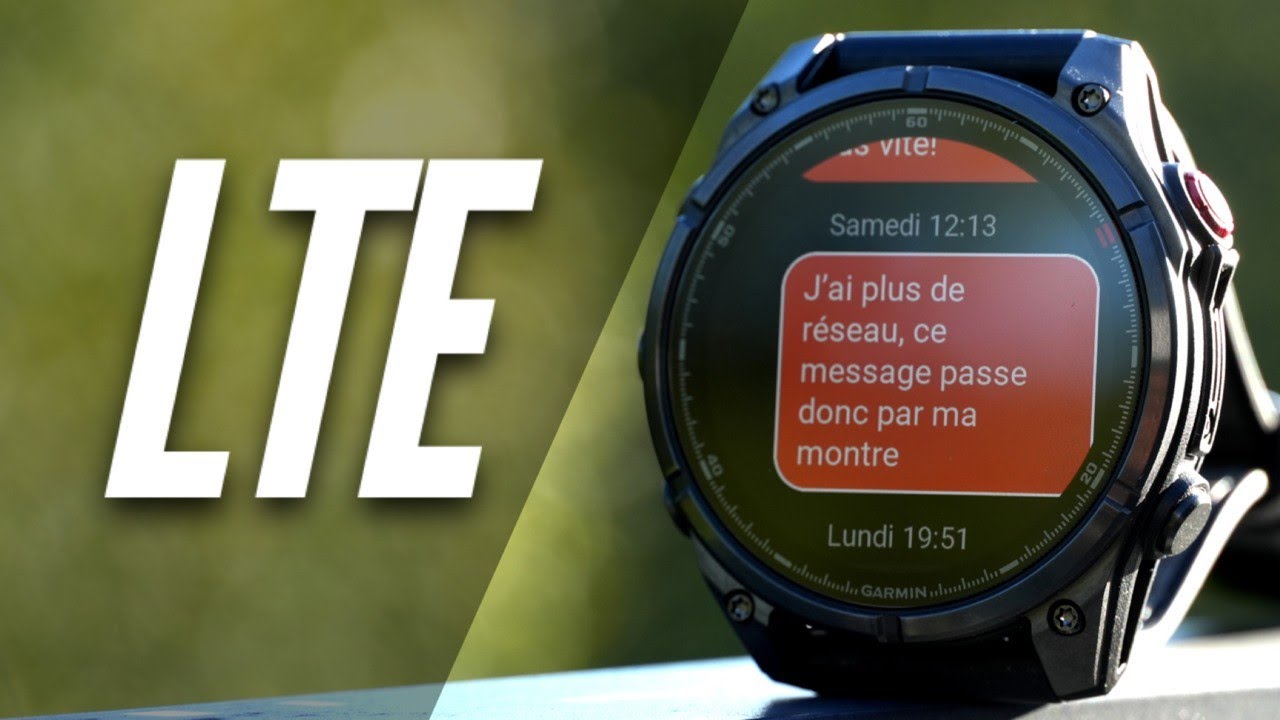 LTE sur Garmin fenix 8 Pro: tous les détails