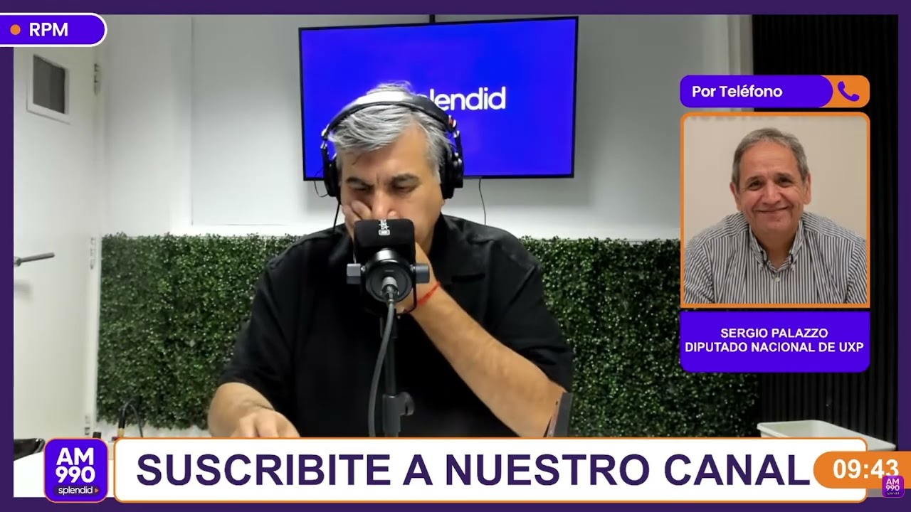Entrevista - Splendid Am 990 - Sergio Palazzo 19/02/2026
