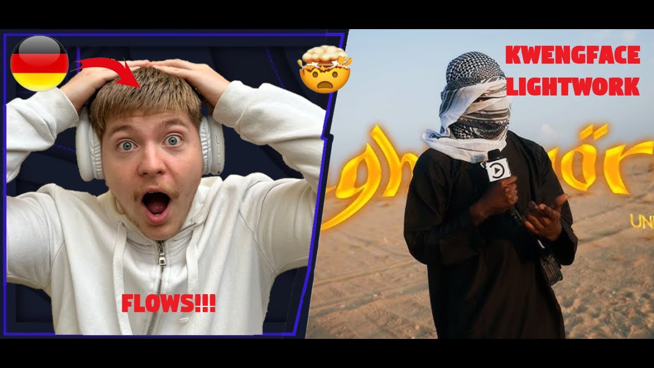 Kwengface - Lightwork #DesertEdition #AGH | Pressplay | German Guy Reacts 🇩🇪 🔥 | altikma