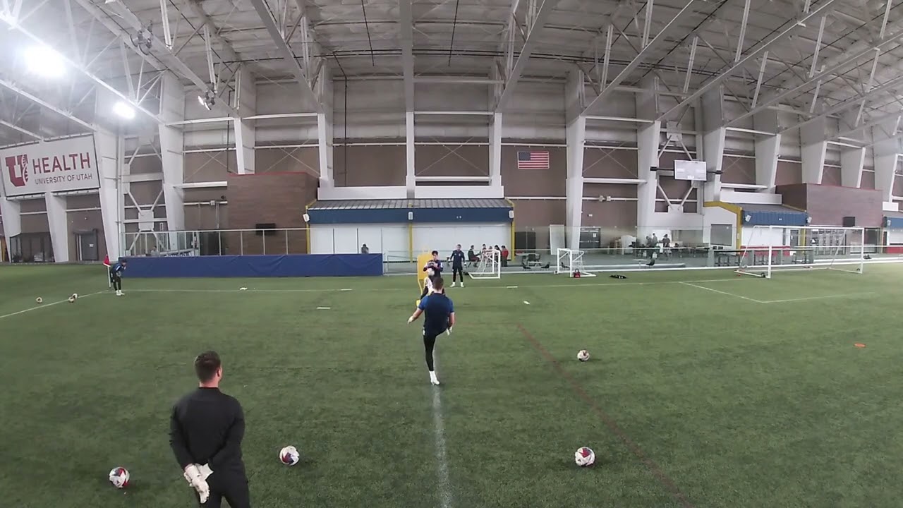 4.17.23 Goalkeeper Training – Footwork, Handling, & Distribution | Real Monarchs