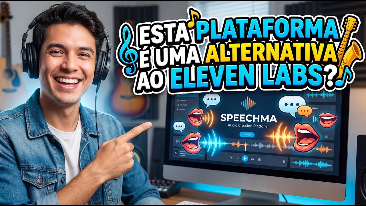 IA DE VOZ SEMELHANTE AO ELEVEN LABS - 100% GRÁTIS E ILIMITADA