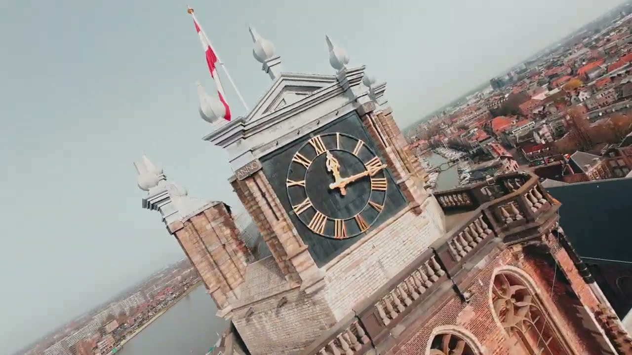FPV dronevlucht Dordrecht