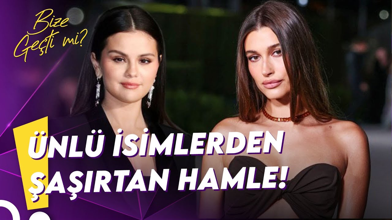 Selena Gomez'den Hailey Bieber'a Dev Yardım | Bize Geçti Mi?