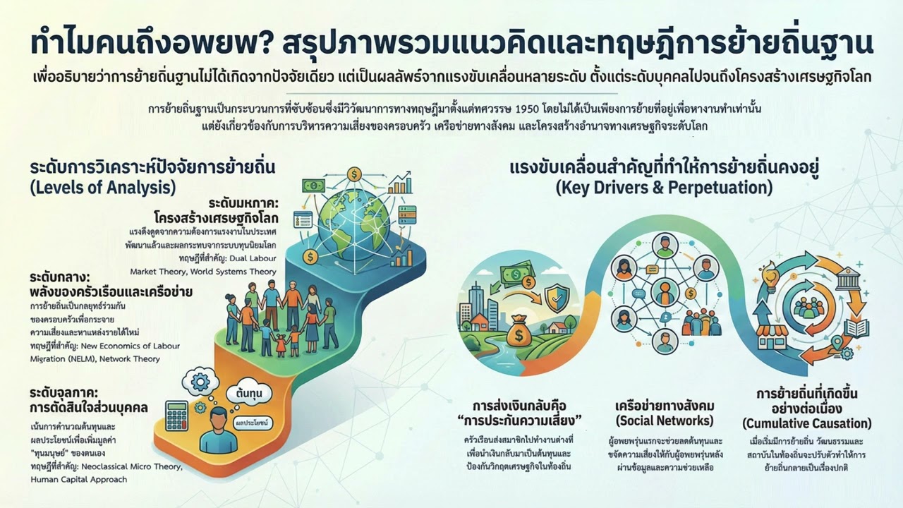 ย้ายถิ่นฐานเพราะเงินหรือกลยุทธ์ของครอบครัว