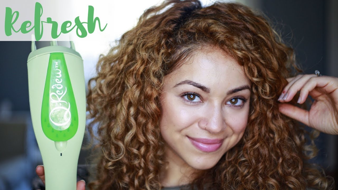 How I Refresh Curls with Q-Redew