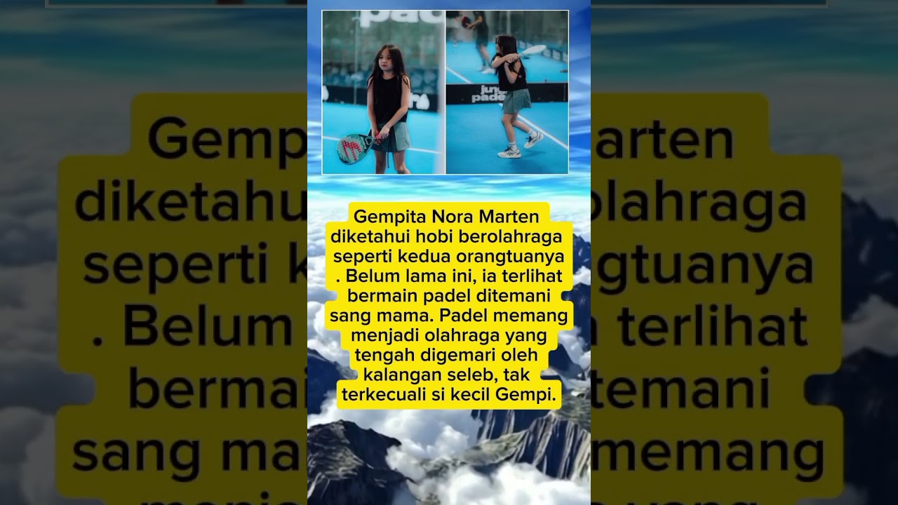 Penampilan cantik Gempita&nbsp;Nora Marten #viralvideo #artis