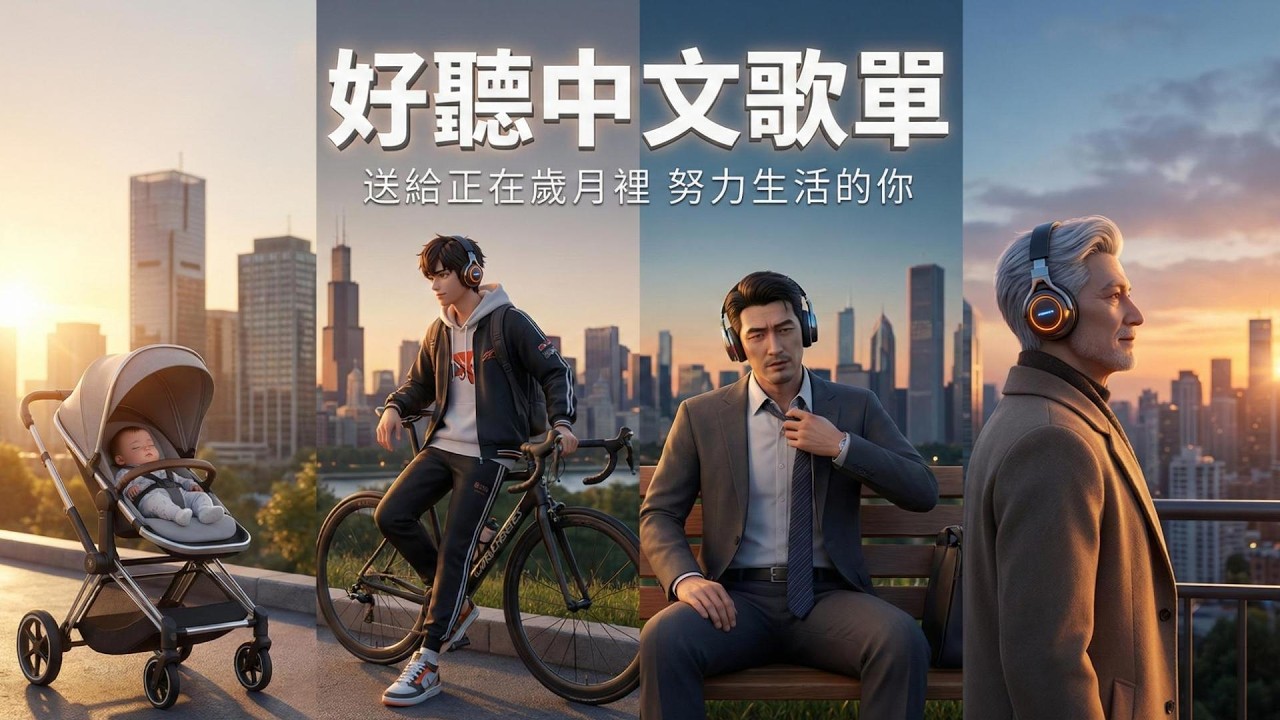 【好聽中文合輯】《時光影集》從搖籃到白髮，這是每個人的一生 ⏳ | 思考、回憶、療癒