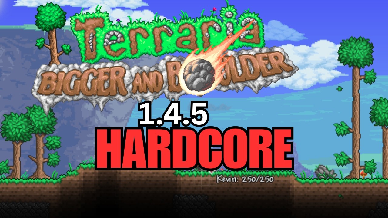 Terraria 1.4.5 HARDCORE Master Mode  | Summoner