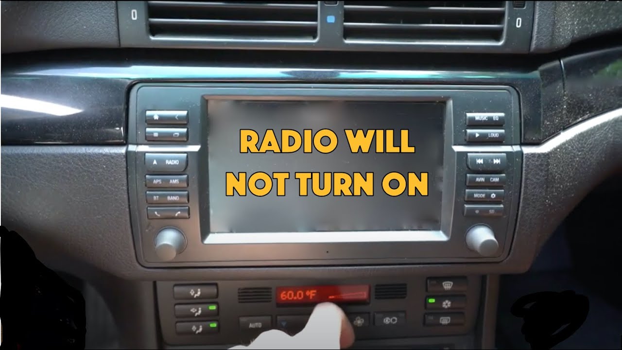 Radio FRIED my BMW e46