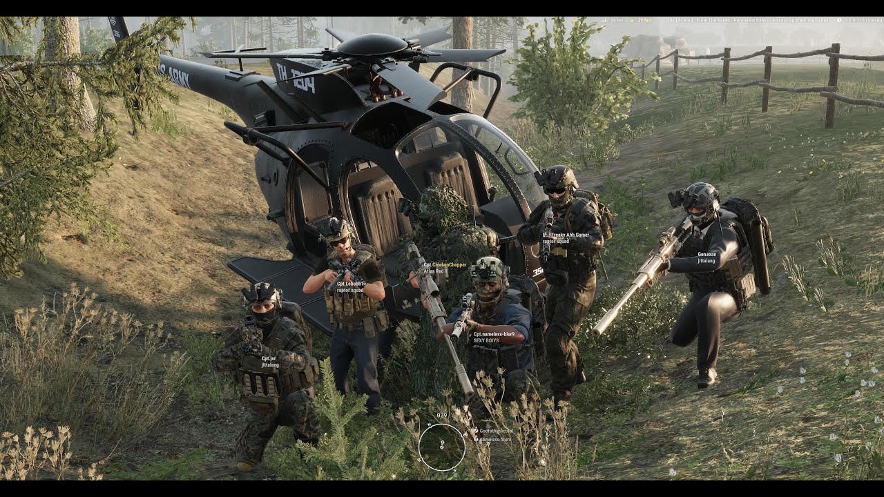 come hang out with GodfatherActual in ARMA lets chat and happy to help new players