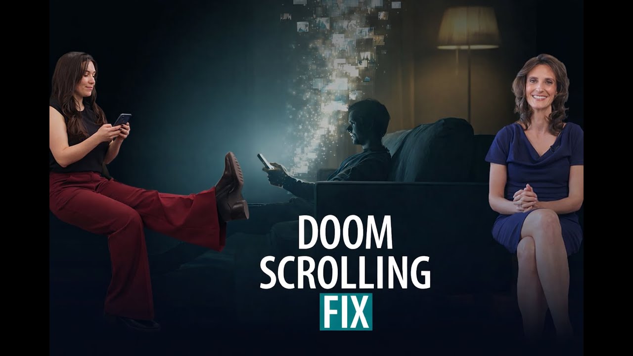 Doom Scrolling Is Wrecking You - Tiny Moves While You Scroll - Zero Sweat Fitness