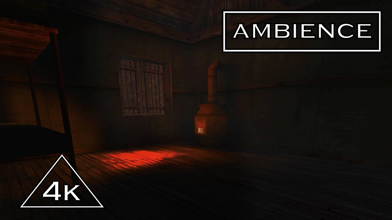 Norway Shack with a Fireplace - (Return to Castle Wolfenstein) - Game ambience 4 work, sleep & study