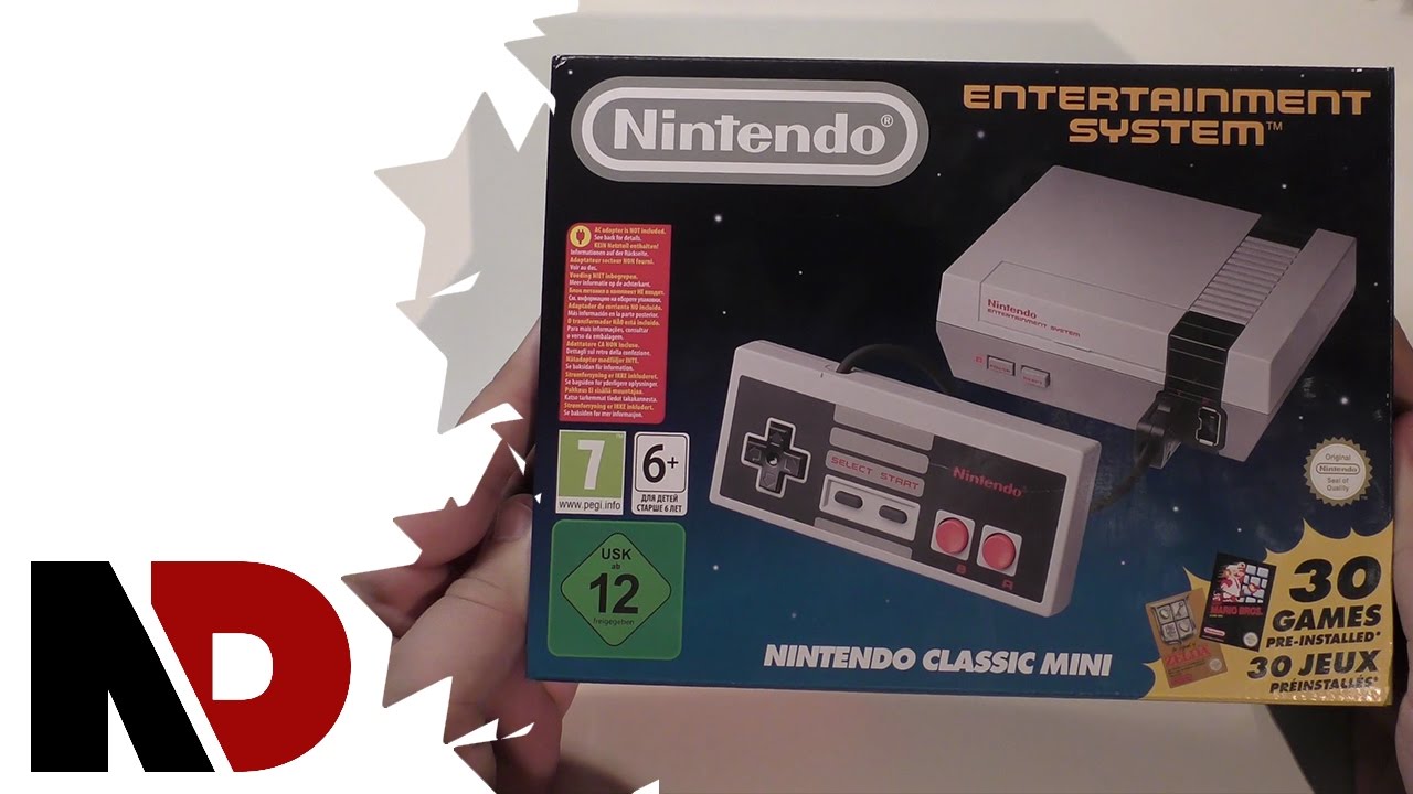 [Nintendo Classic Mini: NES] Unboxing