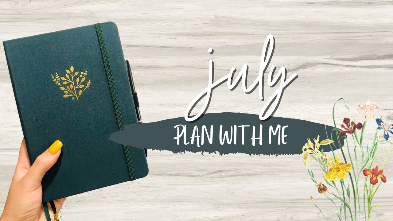 ☀️NEW JOURNAL SET UP | new journal, self care summer, july pwm☀️