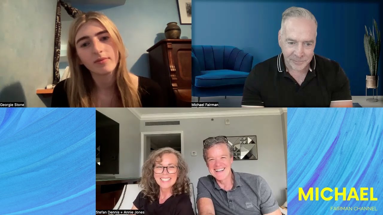 'Neighbours' Stars Georgie Stone, Annie Jones, Stefan Dennis - Interview