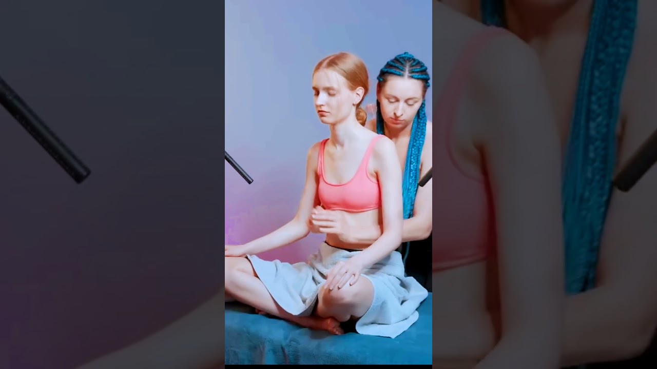 Ultimate Stress Relief Massage for Sleep 💤👐 #asmrtherapy #asmr