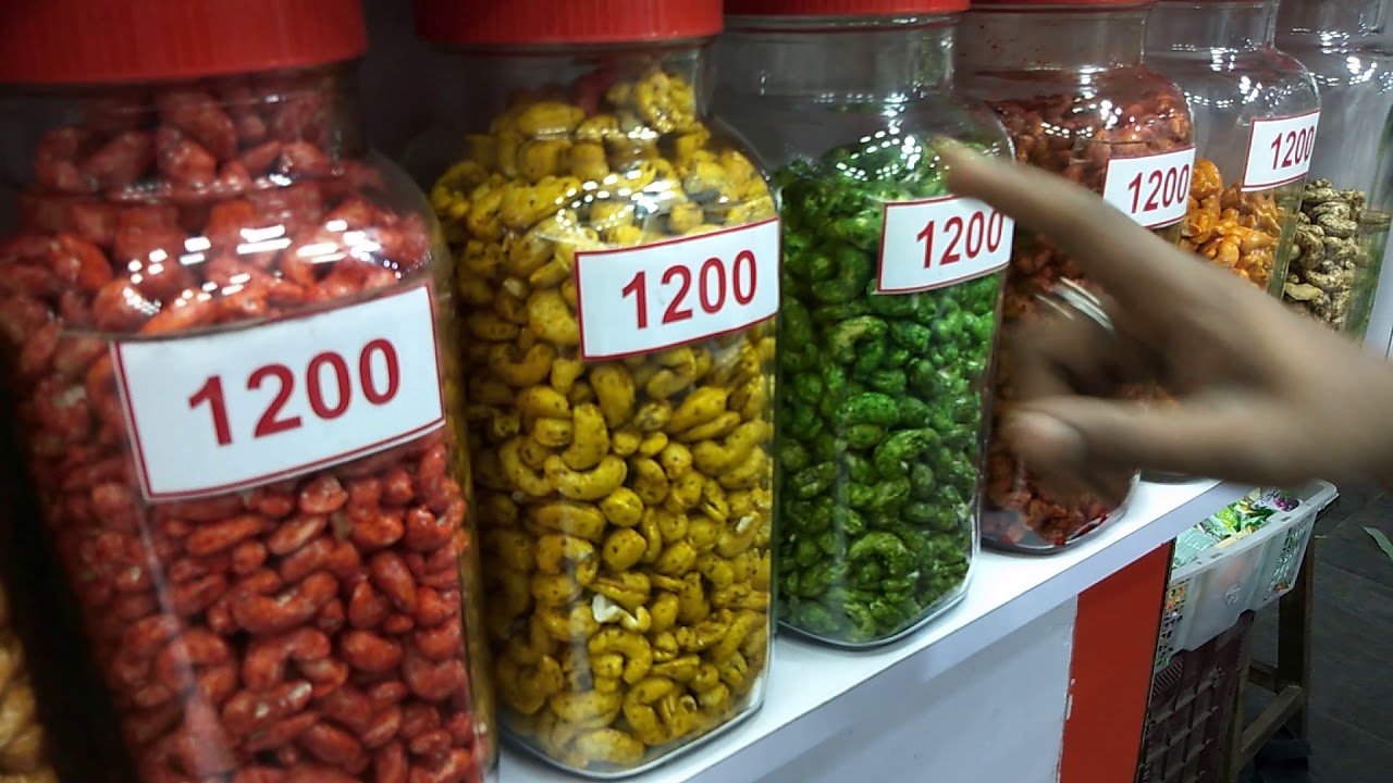 Various flavors of  cashews nut selling at Vikas  Global Dry Fruit's  7045978456 / 8108274768