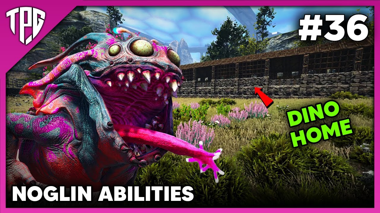 ArkSurvivalEvolvedTamil | Noglin Abilities - Dino Set Build | ARK Genesis 2 Tamil EP36 |TamilPCGamer