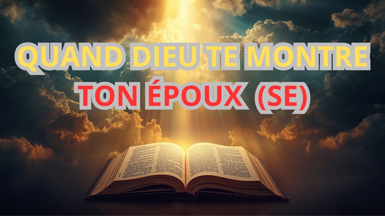 7 signes que Dieu te montre la personne que tu épouseras