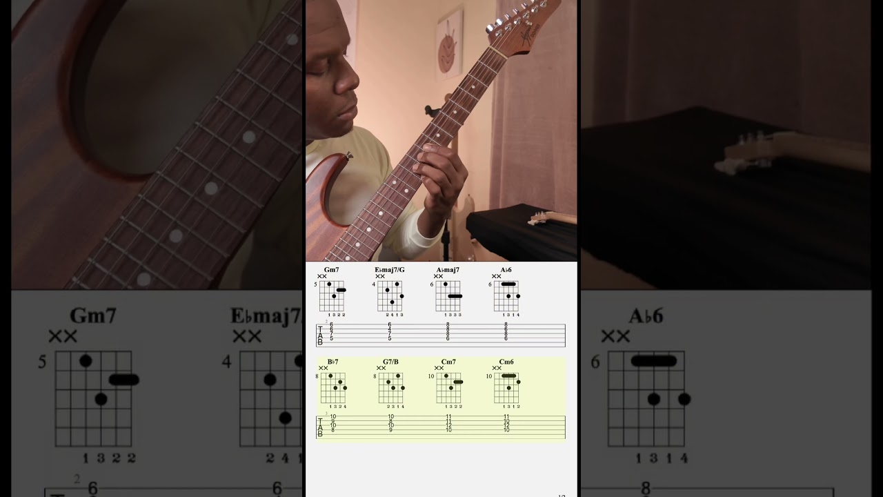 Diatonic Chord Exercise . An excerpt from my course &lsquo;Guitar Chord Mastery&rsquo; .