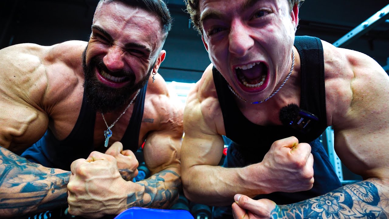 EMANUELE RICOTTI MI DEMOLISCE LE GAMBE.| leg day da mr olympia
