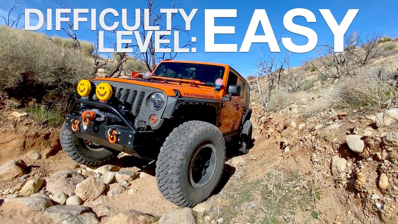 Easy Off Road Trail In Southern California For 4x4 Practice