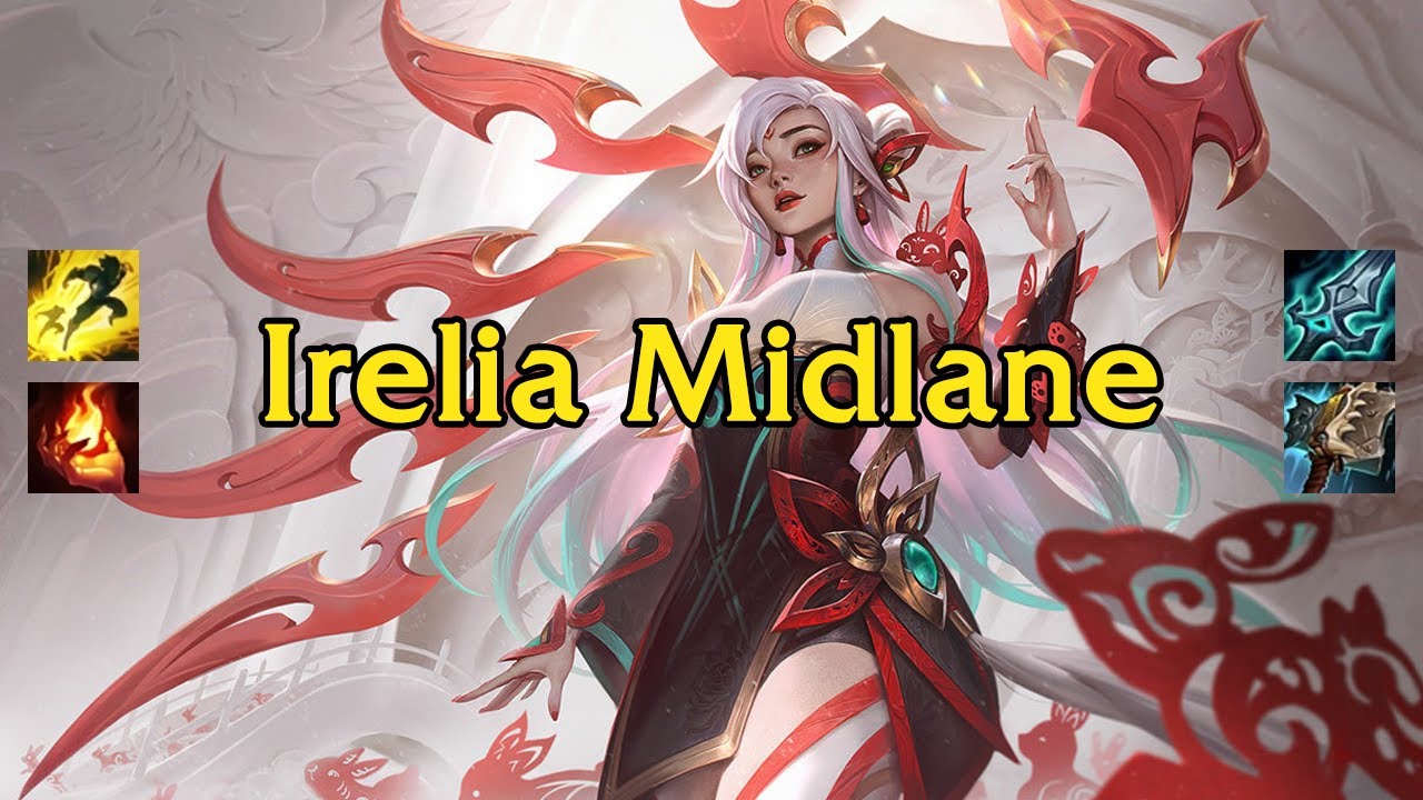 SoloQ Challenger Irelia midlane gameplay by mor elo uzmani