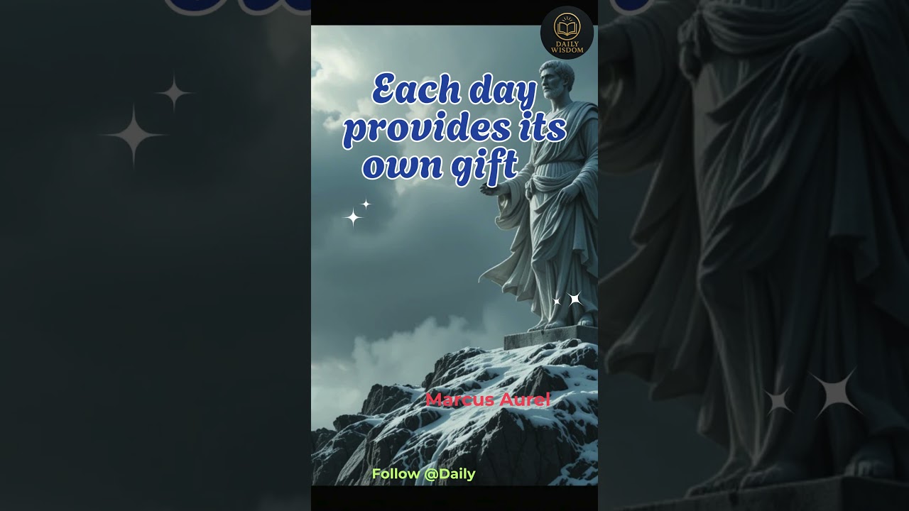 Each Day Is a Mini Life| Daily Wisdom