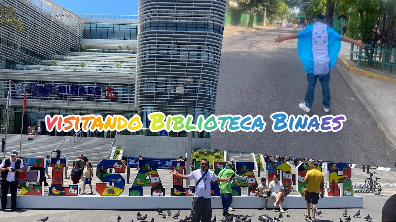 Hondure&ntilde;os Visitando la Biblioteca m&aacute;s grande De Centro America / Binaes 🥸🤓