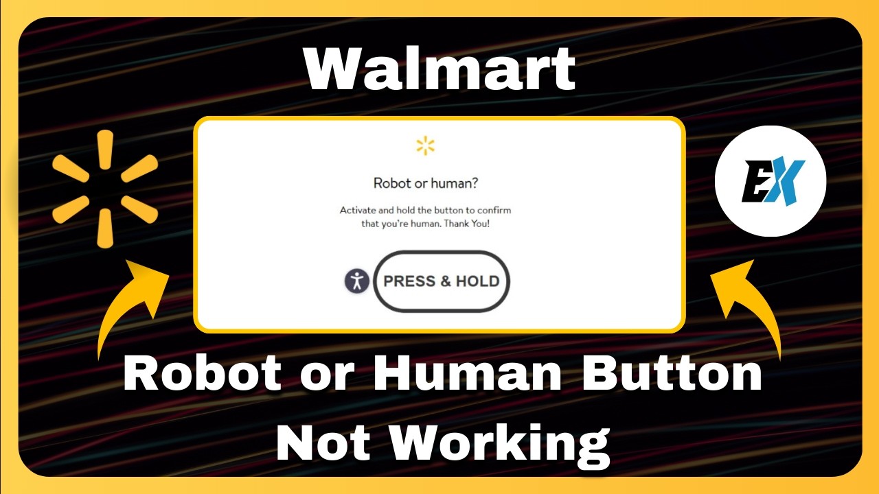 Как исправить проблему с неработающей кнопкой робота или человека в Walmart (кнопка &laquo;нажать и уде...