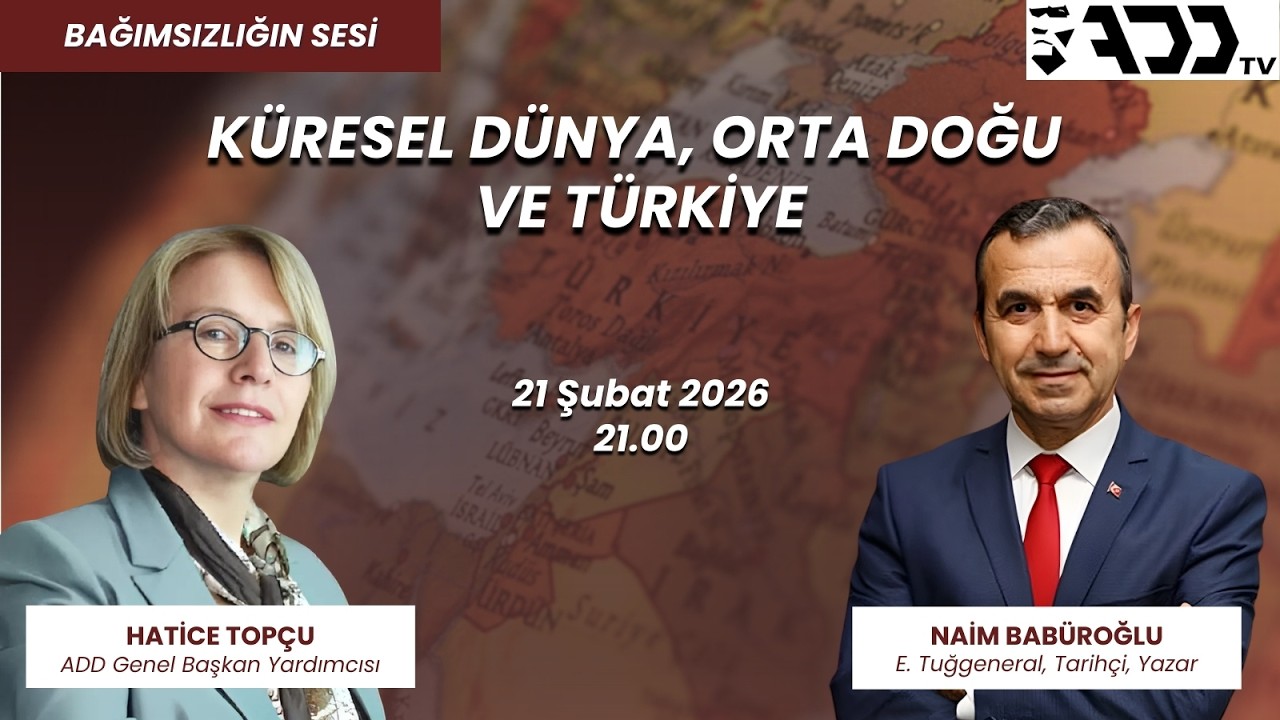 “Hatice Topçu ile Bağımsızlığın Sesi” programının konuğu 2025 Yılı Yılın Atatürkçüsü Naim Babüroğlu