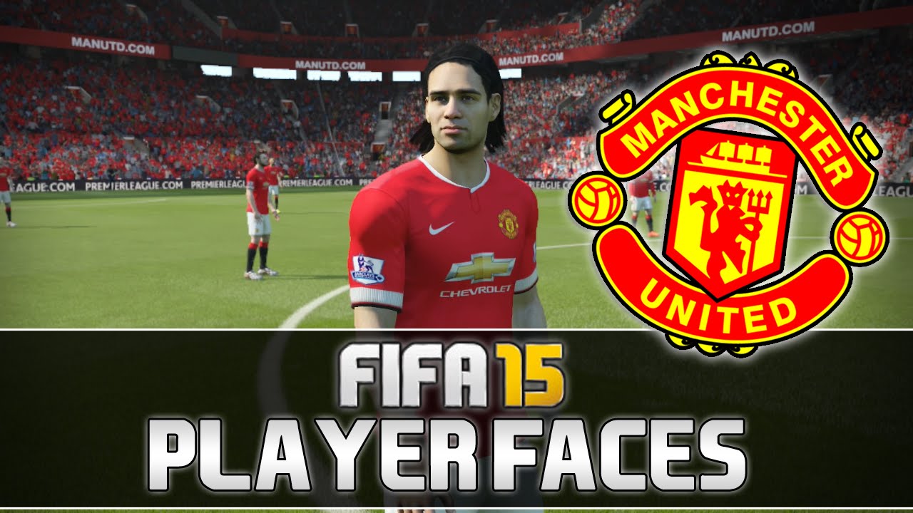 Fifa 15 | Manchester United Player Faces | feat. Falcao, Di Maria, Rooney & more | by PHDxG