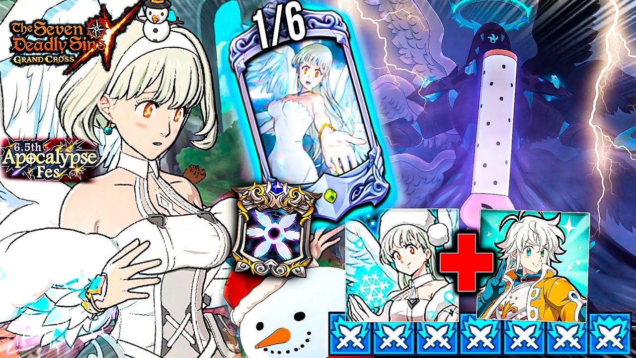 NO AQUA NO PROBLEMA...? ❄️ ELIZABETH INVIERNO + MAEL DIOSES PVP! 🙂 | Seven Deadly Sins: Grand Cross