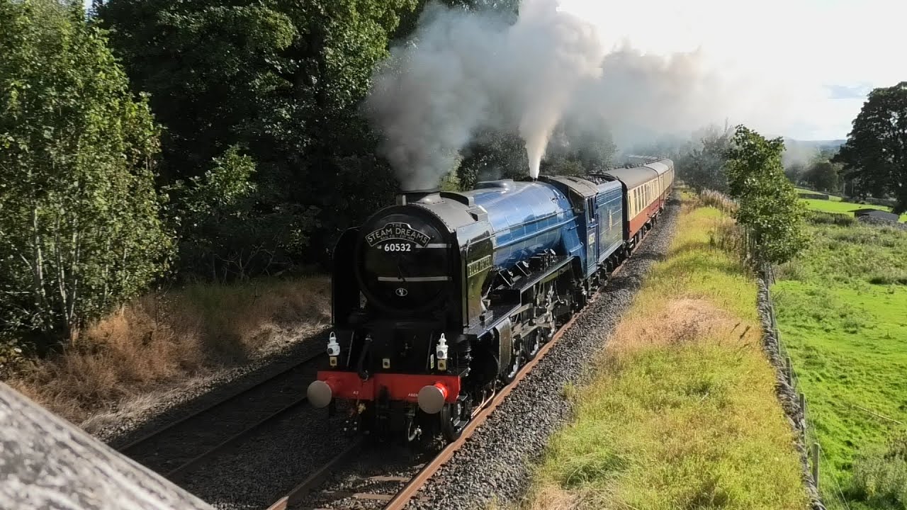 Mainline Steam Returns Hard At Work In The North