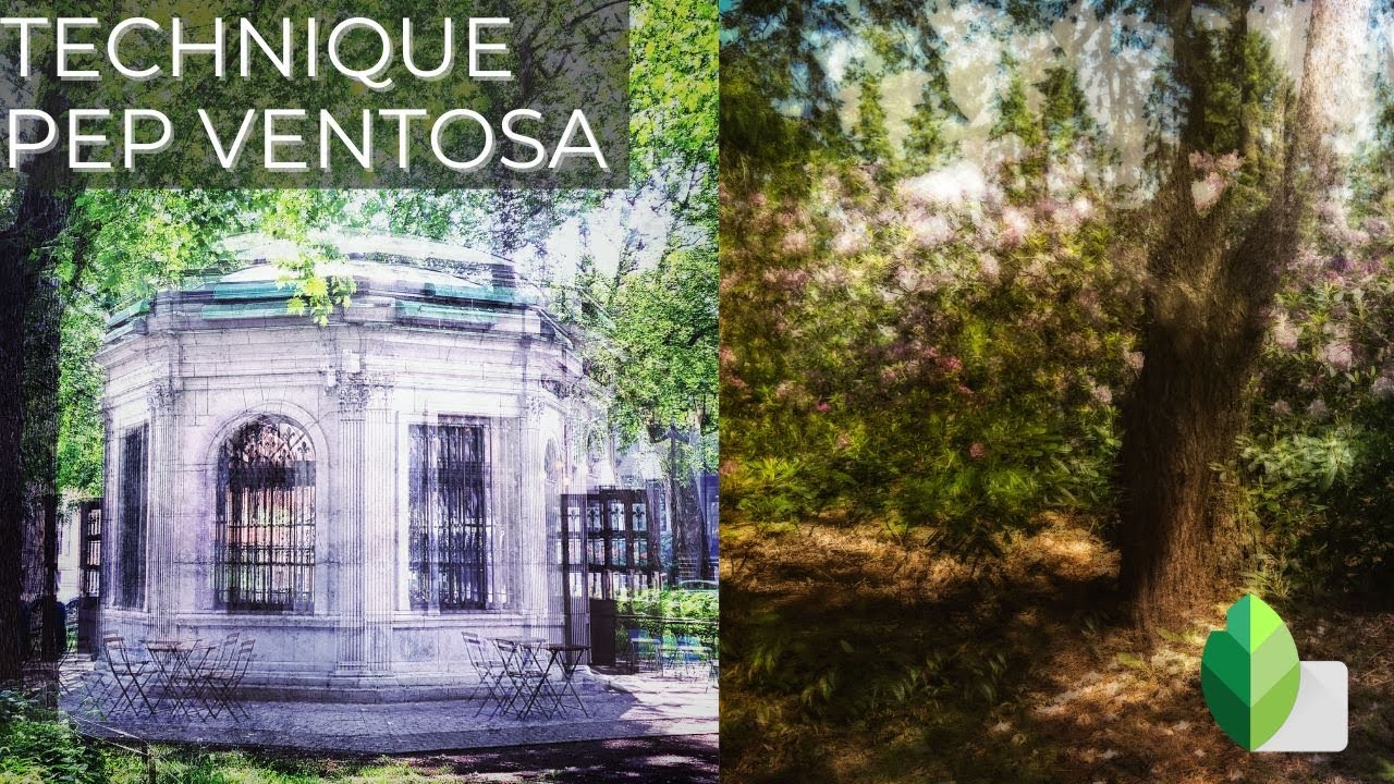Exposition multiple à la PEP VENTOSA avec SNAPSEED