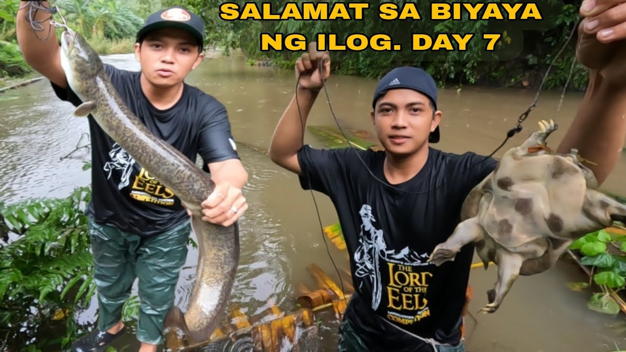 PALOS AT AHAS PAGONG  ANG NAHULI NATIN SA DUMACAA RIVER SALAMAT AT HINDI TAYO NA ZERO
