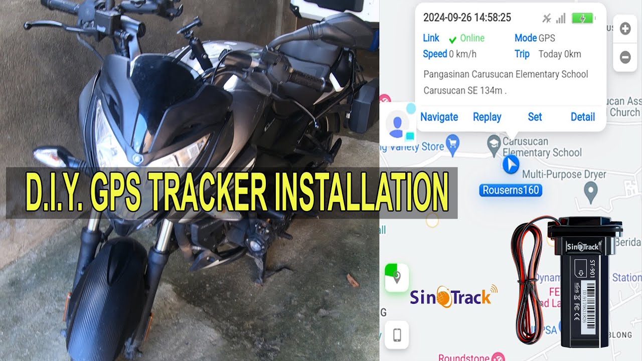 Sino track GPS Tracker Installation