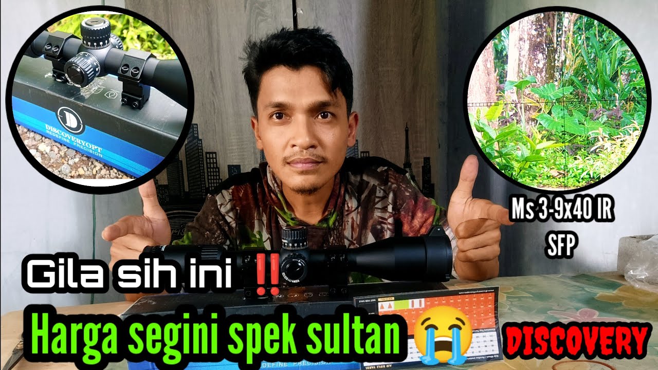 LAGI LAGI DISCOVERY‼️BIKIN SEMANGAT BERBURU ,REVIEW TELESKOP BARU SERI MS 3-9x40 IR,