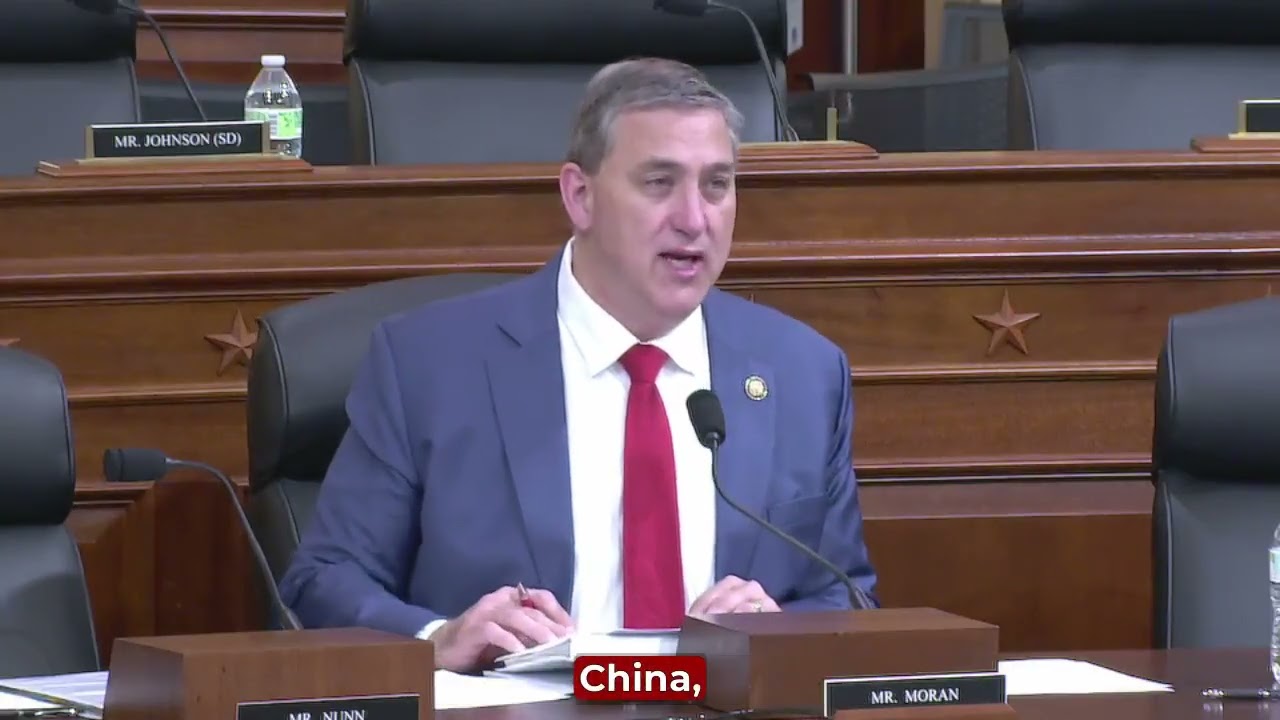 Moran Highlights China’s Push to Dominate Pharmaceuticals, Calls for U.S. Innovation Leadership